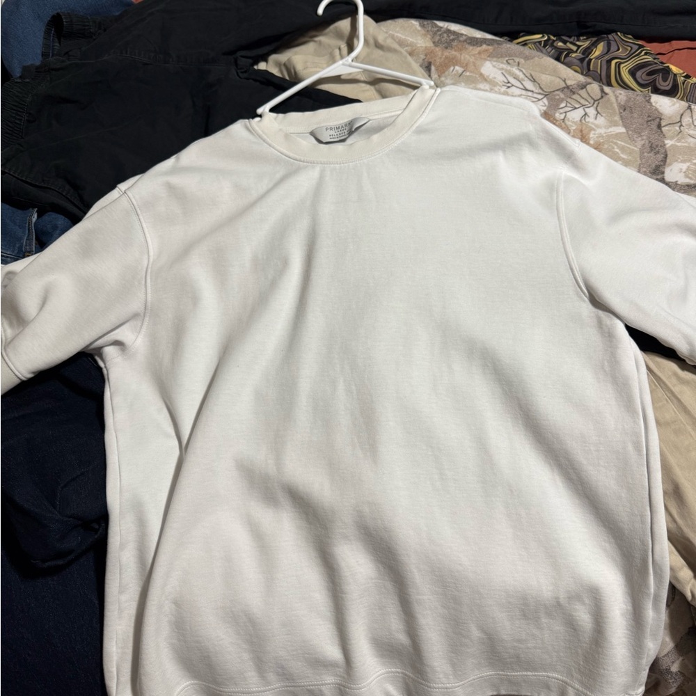 Primark White Short Sleeve Tee